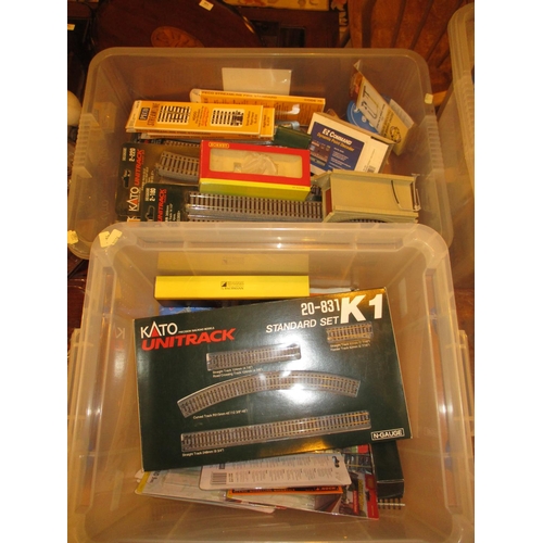 154 - Two Boxes of Model Railways Track etc