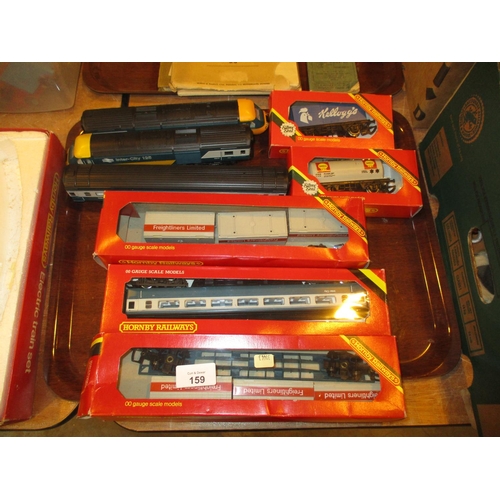 159 - Two Hornby Intercity 125 Engines, Carriages and Rolling Stock