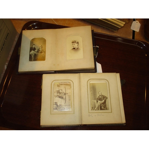 189 - Two Victorian Albums Containing Cartes de Visite, Children, Family Portraits (50)