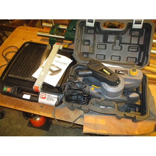 205 - Titan Belt Sander and a Performance Tile Cutter