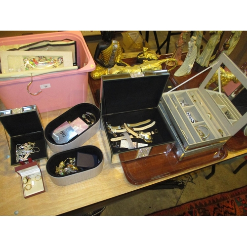 58 - Box of Costume Jewellery