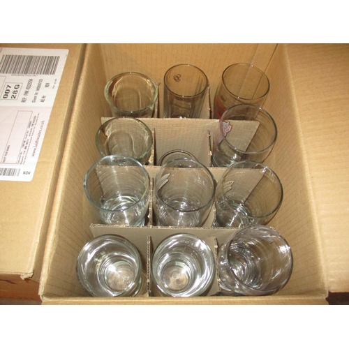 63 - Six Boxes of Pint Tumblers and Other Pub Glasses