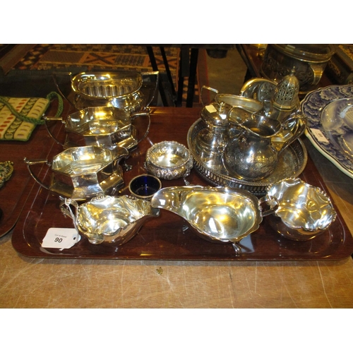 90 - Selection of Silver Plated Items