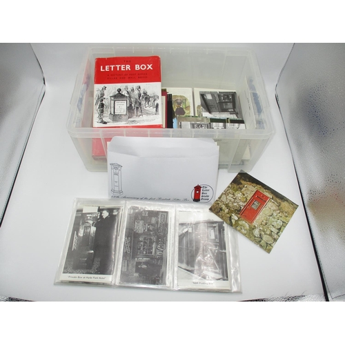 401 - Collection of Postcards, Photographs etc Relating to Post Boxes etc