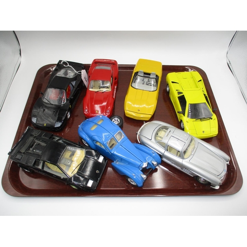 554 - Maisto, Burago and Other Die Cast Cars (7)