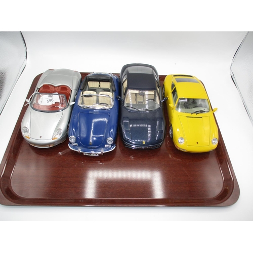 556 - Maisto and Burago Die Cast Cars (4)