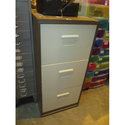 694 - Three Drawer Filing Cabinet