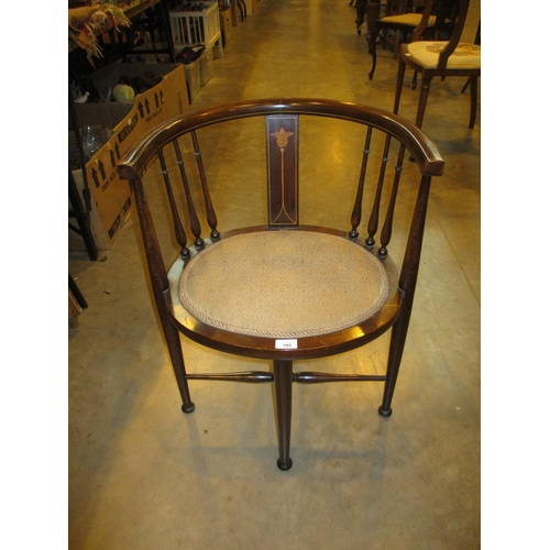 705 - 1920's Inlaid Occasional Chair