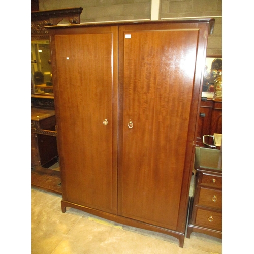 756 - Stag Minstrel 2 Door Wardrobe, 122cm