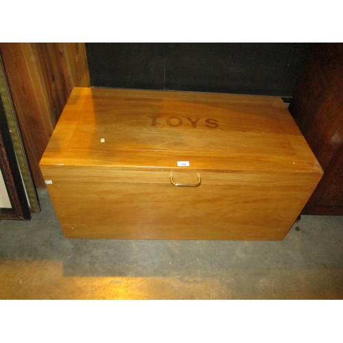 766 - Pine Toy Box, 93x49cm