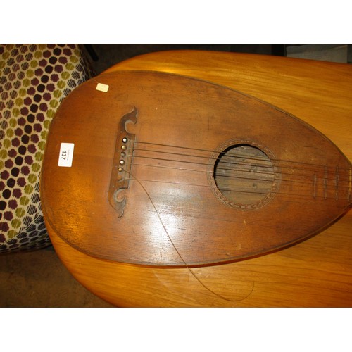 137 - Vintage Mandolin, total length 95cm