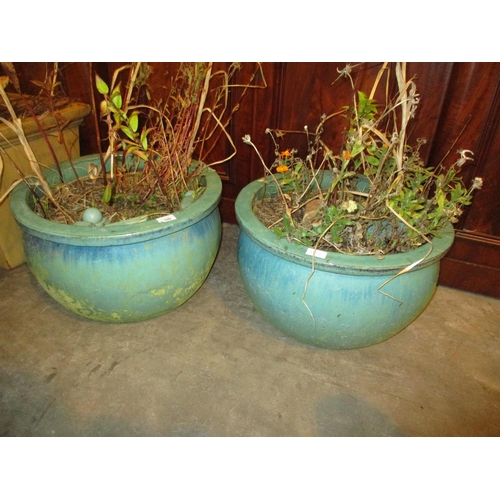 105 - Pair of Large Garden Planters