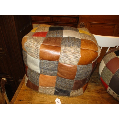 119 - Square Pouffe