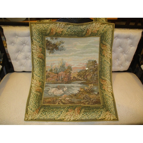 134 - Classical Scene Tapestry, 90x75cm