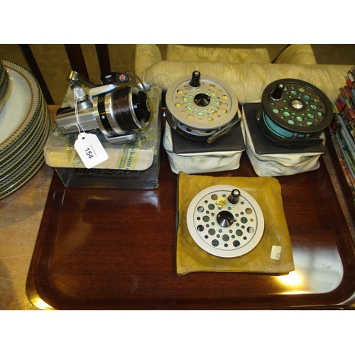 154 - Shakespeare Beaulite and Super Condex Fly Reels and a Daiwa Spinning Reel