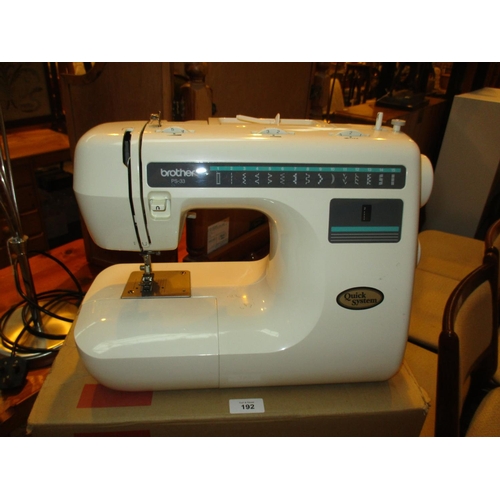 192 - Brother PS33 Sewing Machine