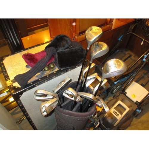 193 - Golf Bag with Progen and Other Clubs