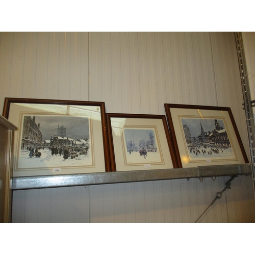 214 - Douglas Phillips 3 Signed Prints of Dundee Scenes