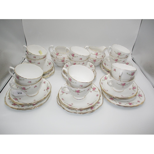 232 - Royal Osborne 40 Piece Tea Set