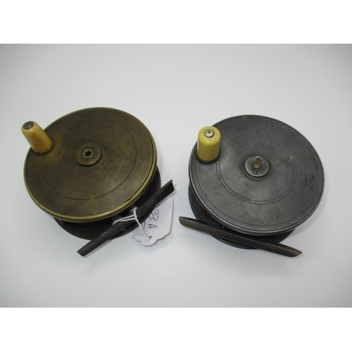 233A - Malloch of Perth 10cm Fly Reel and a 10cm Brass Fly Reel