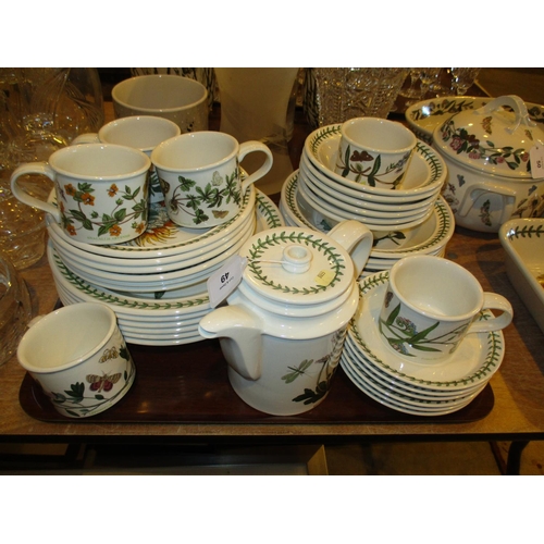 49 - Pormeirion 37 Piece Dinner Service