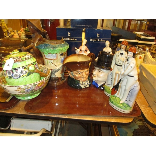 78 - Royal Doulton Character Jug, Maling and Other Ceramics