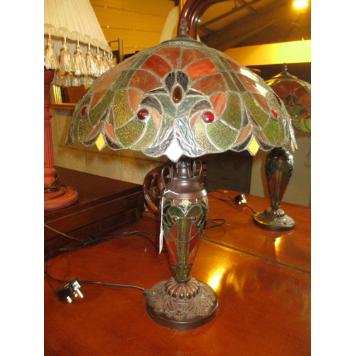 95 - Tiffany Style Table Lamp