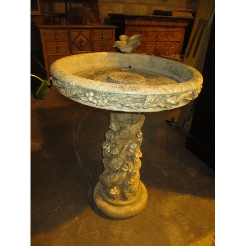 99 - Cast Stone Bird Bath