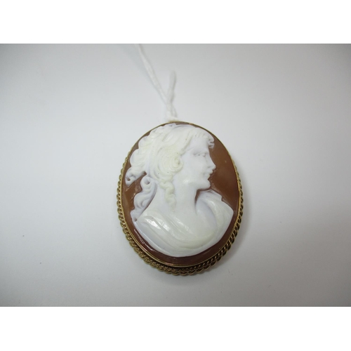 287A - Cameo Brooch Pendant