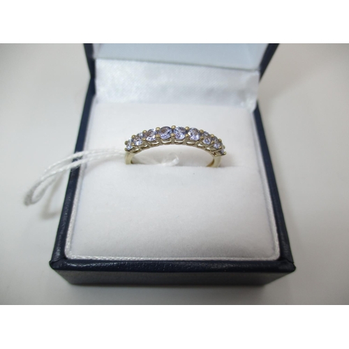 344 - 9ct Gold Tanzanite Ring