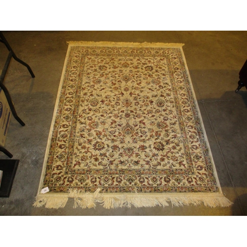 380 - Traditional Border Pattern Rug, 150x116cm