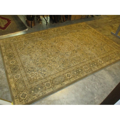 384 - Gooch Mahal Green Rug, 290x200cm