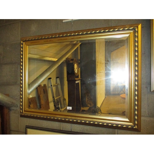 438 - Gilt Framed Wall Mirror, 77x105