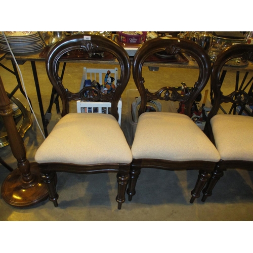 488 - Set of 4 Mahogany Dining Chairs