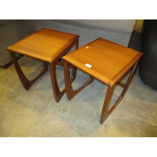 500 - Pair of Sunelm Teak Lamp Tables