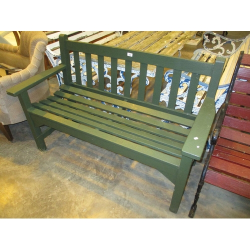 503 - Wooden Garden Bench