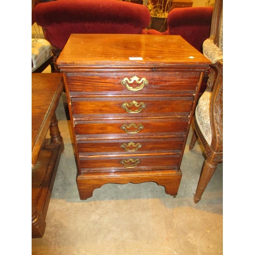 536 - Edwardian Mahogany Music Chest