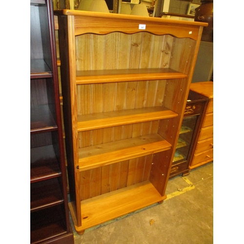 545 - Pine Tall Bookshelves, 80x150cm