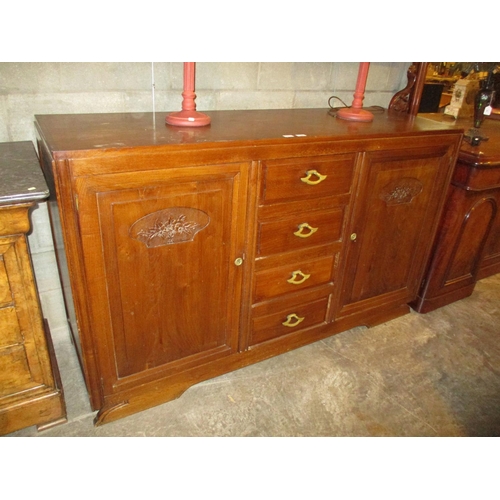 590 - Continental Oak Sideboard, 180cm