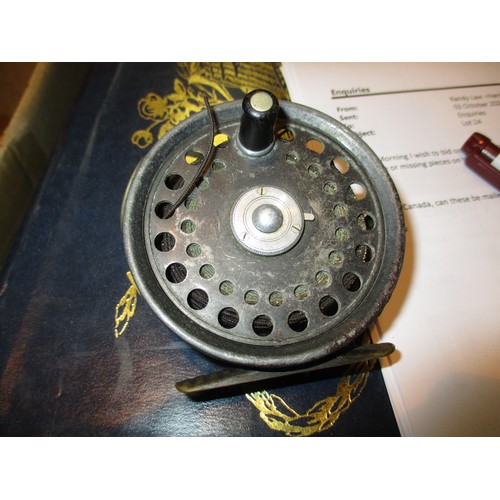 24 - Hardy The St George Reel Pat. No. 25245 Size 3in, Hardy Princess Reel, The Struan Patent Reel, Vario... 