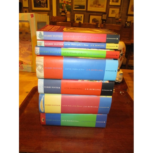 151 - Four Harry Potter First Edition Hard Back Books and 3 Others