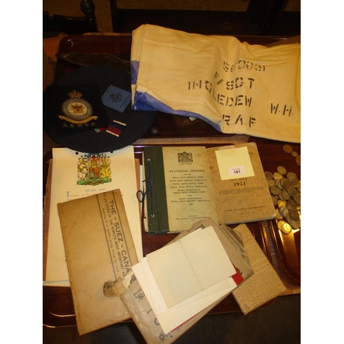 161 - Royal Airforce Display 1934 Programme, Other Ephemera, Aircraft Depot India Badge etc