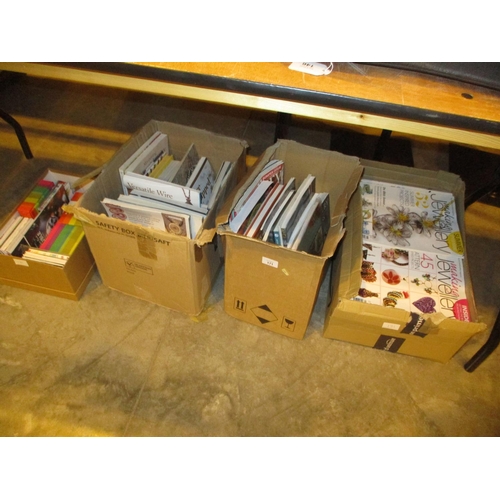 171 - Four Boxes of Crafting Books and DVDs
