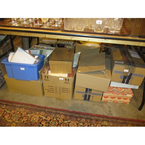 60 - Various Boxes of Craft Materials and Accessories