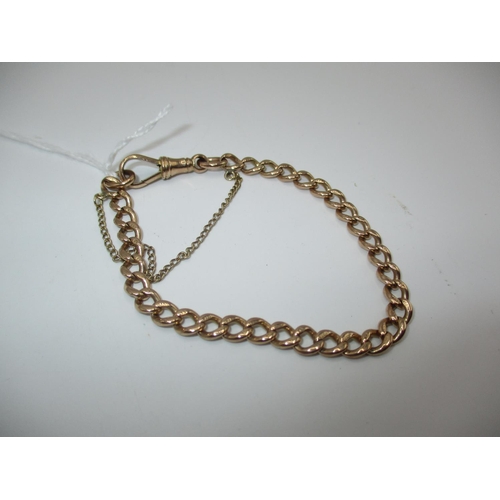 327 - 9ct Gold Bracelet, 11.37g