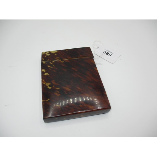 388 - Tortoiseshell Card Case