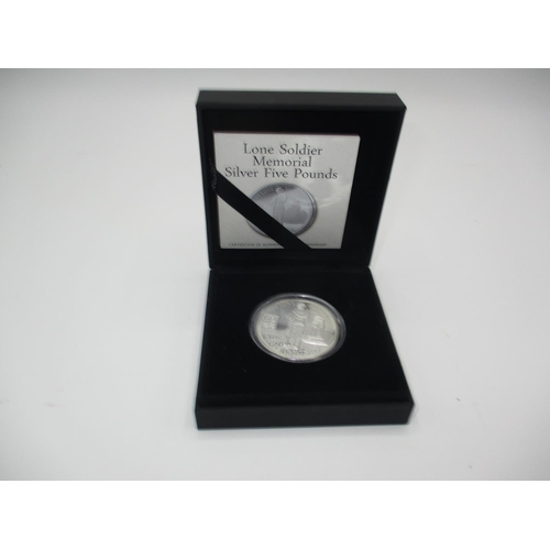 477 - 2014 Tristan Da Cunha Silver (925) Proof £5 28.28gm 