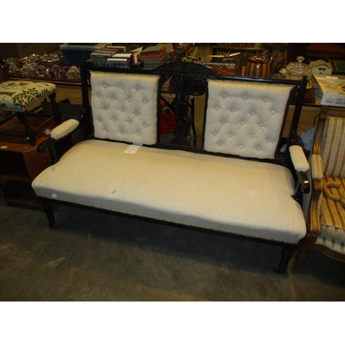 609 - Late Victorian Parlour Settee