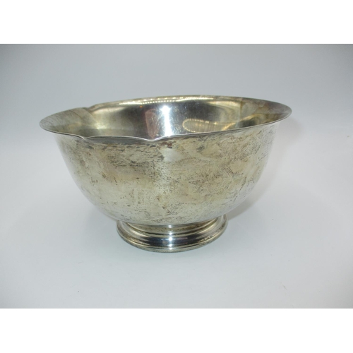 691 - Paul Revere Reproduction Sterling Silver Bowl, 546g