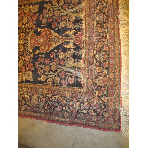 519 - Persian Wool Tree of Life Rug, 200x140cm